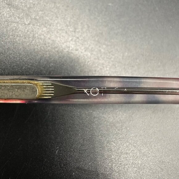 Vintage Eyeglasses Sky Pink Frame Italy 1970s Luxottica Camille Retro Fashion - Picture 7 of 13